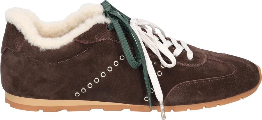 Nubikk Billie Lou Fur 21088903 28S Dark Brown Suede