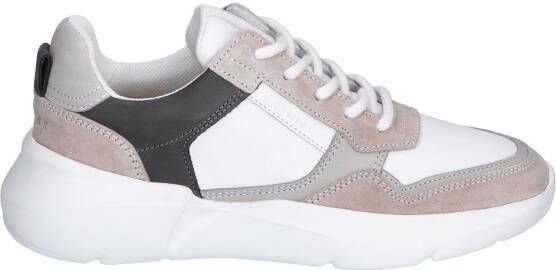 Nubikk Roque Road Junior White Grey Lage sneakers