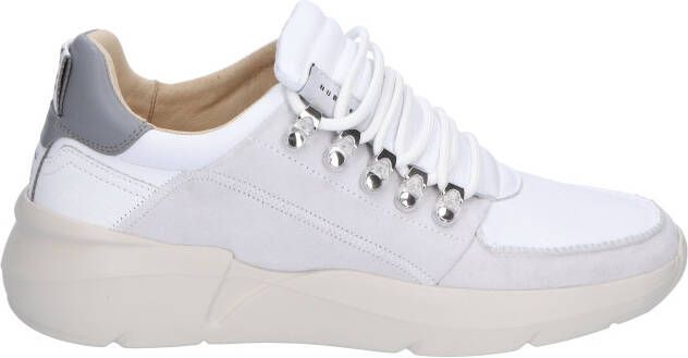 Nubikk Roque Roman Men White Combi Grey Lage sneakers
