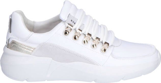 NUBIKK Lage Sneakers Dames Roque Roman Maat: 39 Materiaal: Leer Kleur: Wit - Foto 9