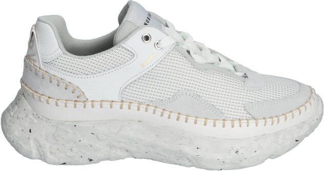 Nubikk Ross Riviera White Combi Lage sneakers