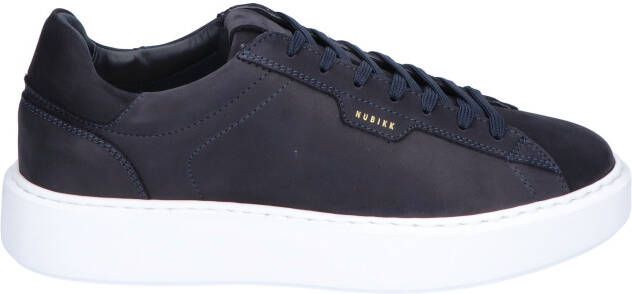 Nubikk Vince Tora Men Navy Nubuck Veterschoenen