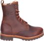 Panama Jack FRISIA~B10~~~~~~~~~~~~~~~~~~~~ Hoge sneakersVeterlaarzenDames veterschoenenDames sneakersHalf-hoge schoenen Cognac - Thumbnail 4