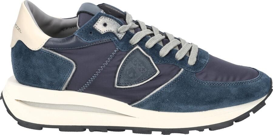 Philippe Model TKLU Tropez Haute Low Men Mix N006 Course Blue