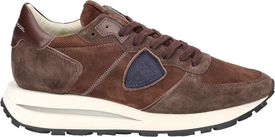 Philippe Model TKLU Tropez Haute Low Men Suede DM23 Daim Brown