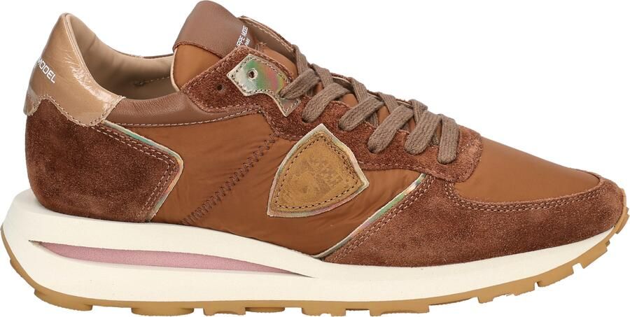 Philippe Model TKLD Tropez Haute Low Women N005 Course Marron