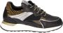 Piedi Nudi Dames Sneakers 2507-15.01pn Black Multi Zwart - Thumbnail 3