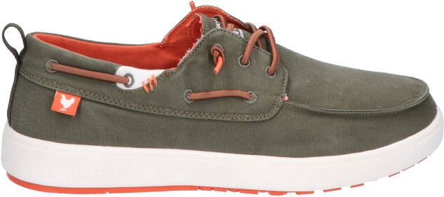 Pitas Maui H-Grip Boat Shoes Kaki