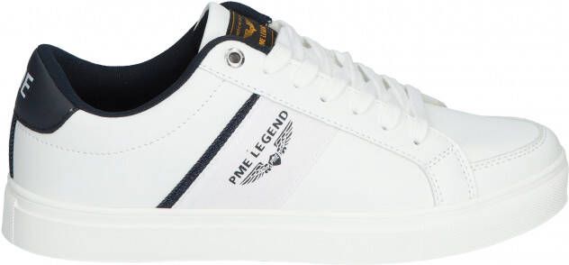 PME Legend Sneakers Eclipse Sportsleather White Navy(PBO2203270 906 ) - Foto 5