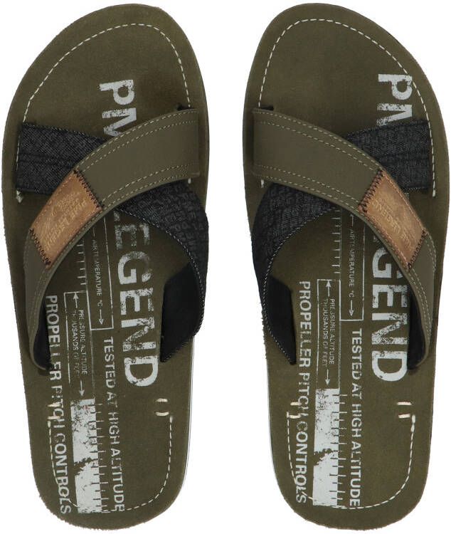 Pme legend Haig 8208 Khaki Slippers