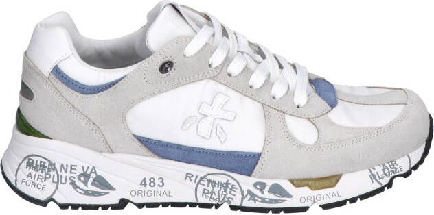 Premiata Mase Men White Blue Lage sneakers