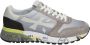 Premiata Grijze Mick Sneakers met Gekleurde Details Multicolor Heren - Thumbnail 3