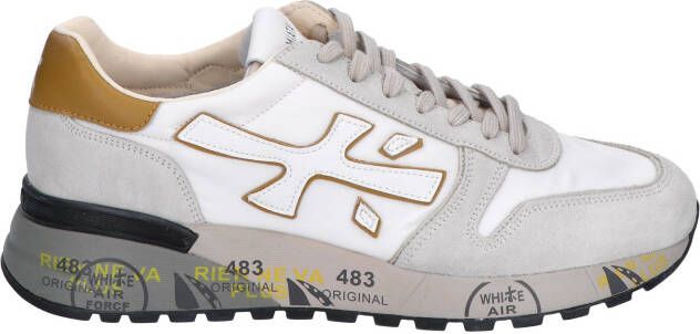 PREMIATA Lage Sneakers Heren Mick Maat: 39 Materiaal: Suède Kleur: Wit - Foto 9