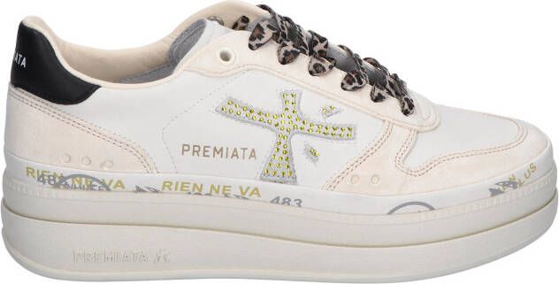 Premiata Micol Women White Lage sneakers