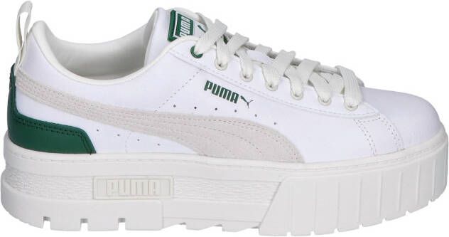 Puma Mayze LTH White Vine Sneakers