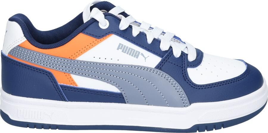 Puma Caven III Block Junior Blue Jewel Grey Sky