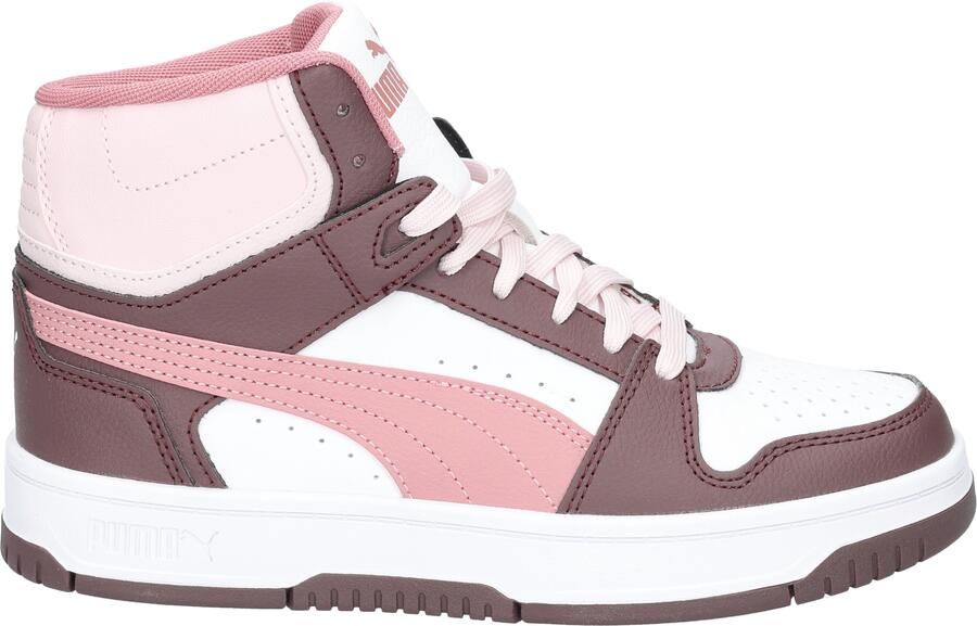 Puma Rebound Slam Mid Junior Pink