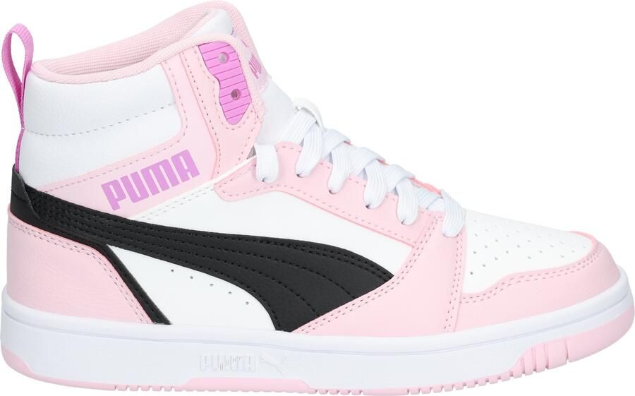 Puma Rebound V6 Mid 393831 43 White Black Pearl Pi