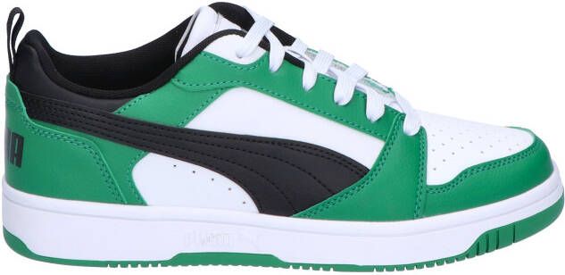 Puma Rebound V6 Low White Black Green