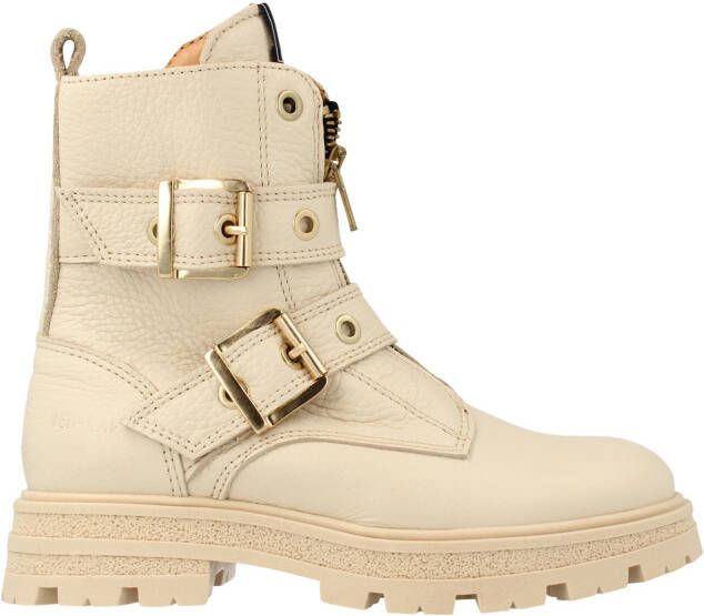 Red-rag 11236 222 Beige Nappa Biker boots - Foto 5