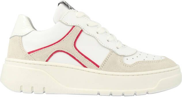 Red-rag 13314 122 White Nappa Lage sneakers