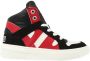 Red-rag 13785 499 Red Combi Fantasy Sneakers hoge-sneakers - Thumbnail 1