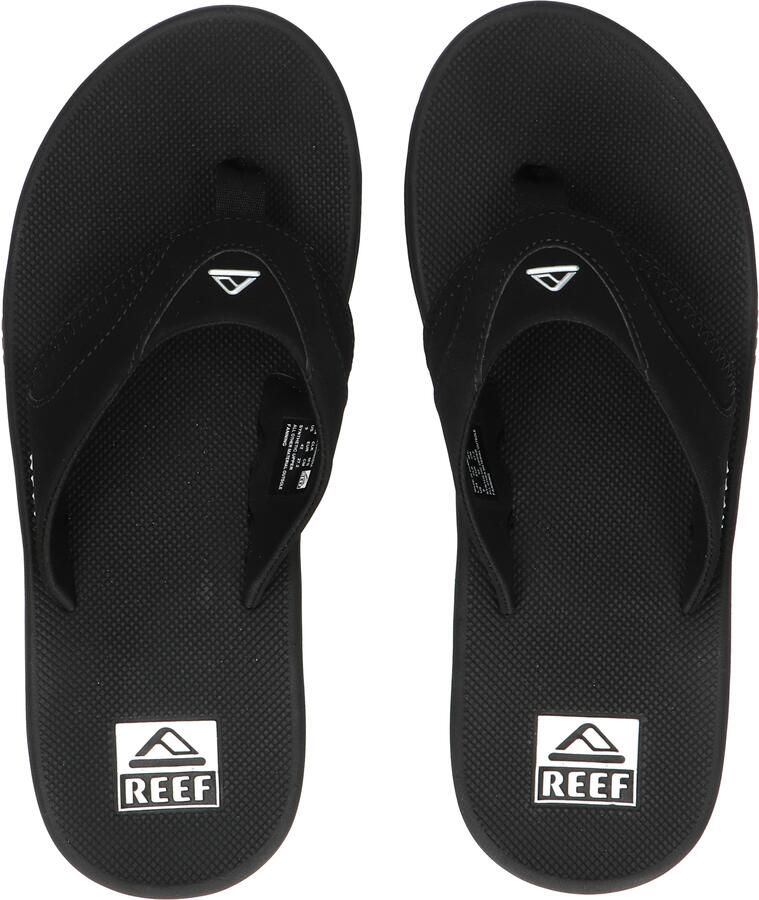 Reef Fanning Men Black Silver