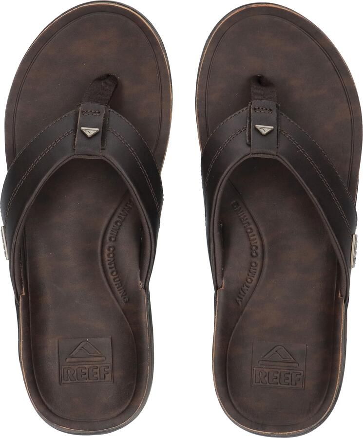 Reef Offshore Leather Men Dark Brown