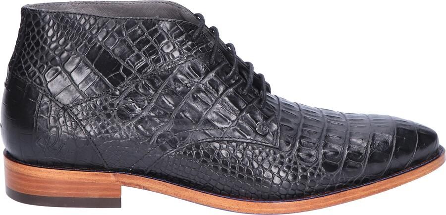 Rehab Footwear Barry Croco Black