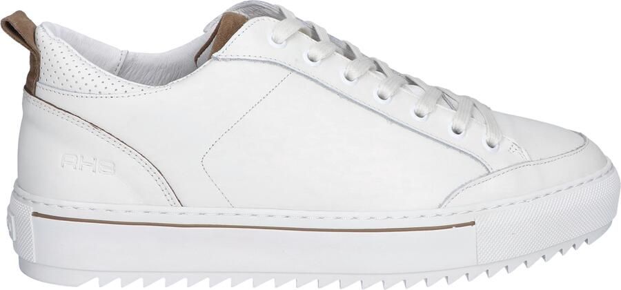 Rehab Footwear Crash Leather White Khaki