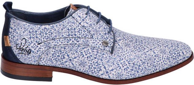 Rehab Greg Tile Delft Nette schoenen Veterschoenen Heren Blauw - Foto 2