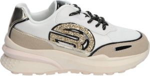 Replay Athena Junior White Beige Lage sneakers