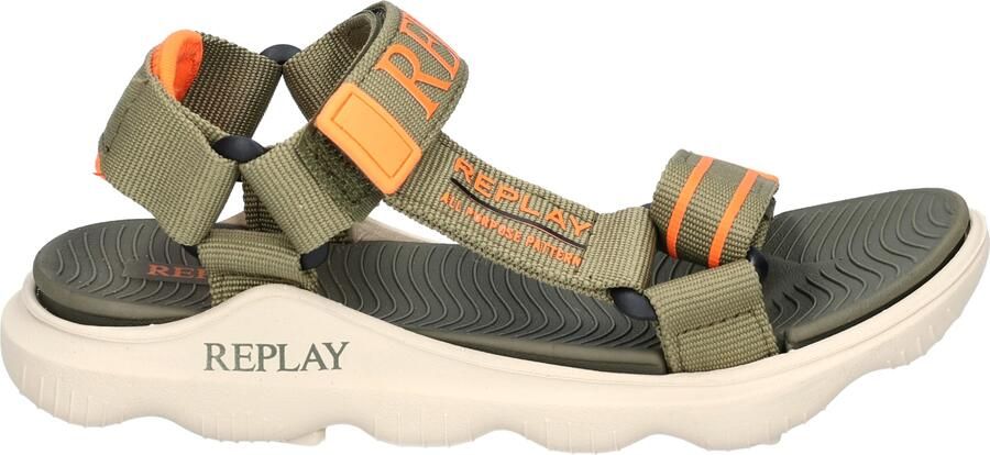 Replay JT540003T Army Green Fluor Orange