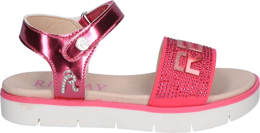Replay Sandal Glitter Fuchsia