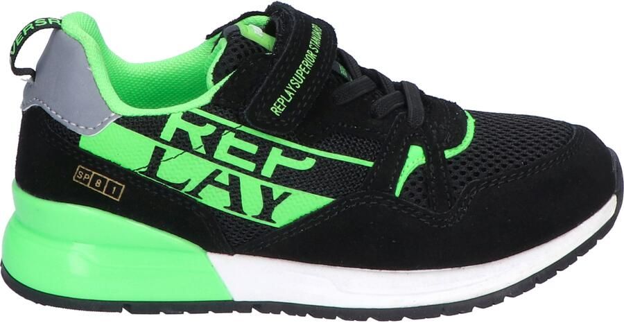 Replay Shoot 11 Black Acid Green