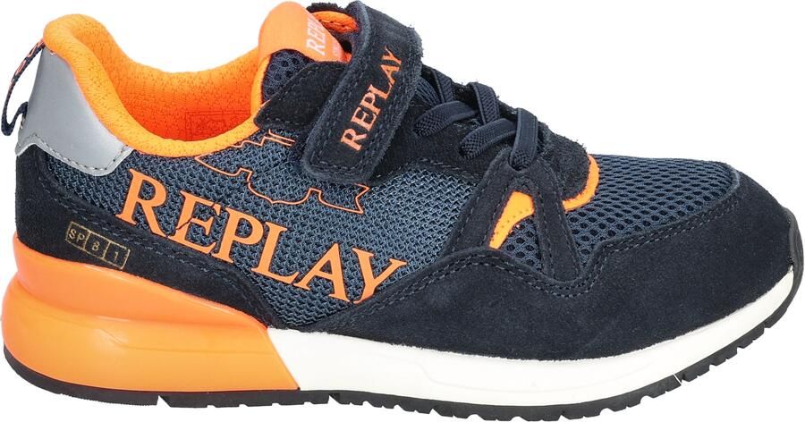 Replay Shoot 14 Navy Fluor Orange