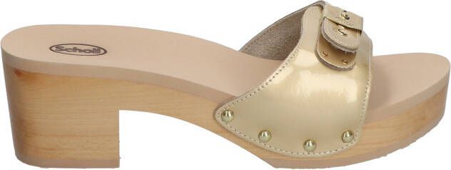 Scholl Iconic Prescura Ibiza Metal Leather Light Muilen