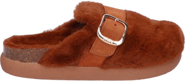 Scholl Ivy Buckle Cognac Muilen