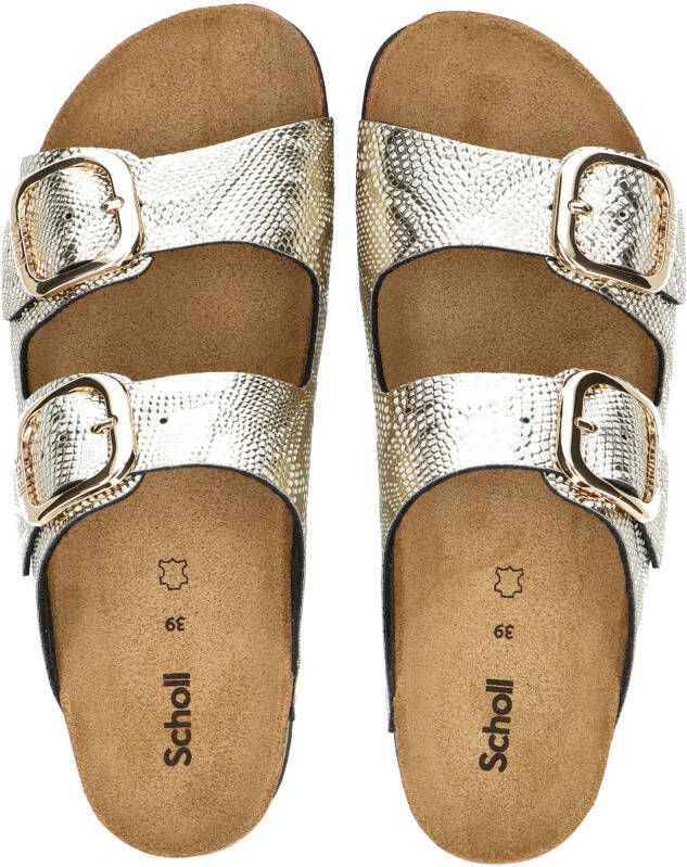 Scholl Noelle Metallic Gold Muilen