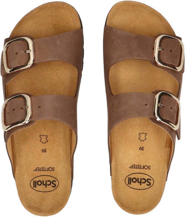 Scholl Noelle Nubuck Light Brown Muilen