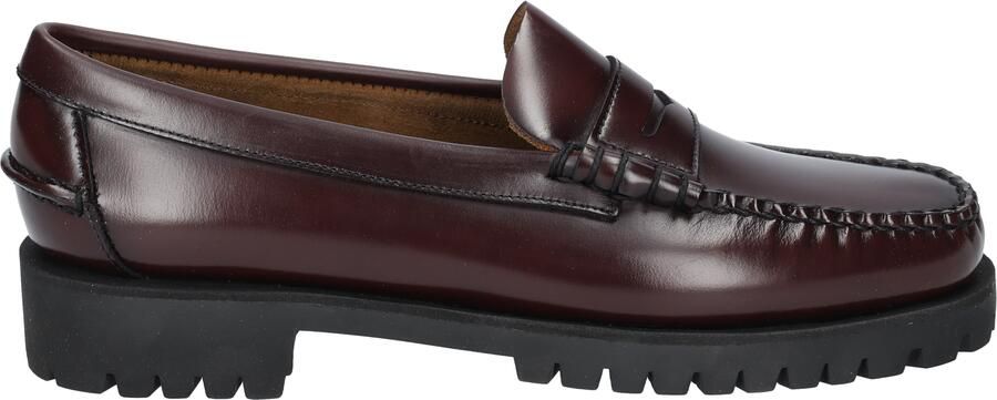 Sebago Dan Lug Woman Brown Burgundy