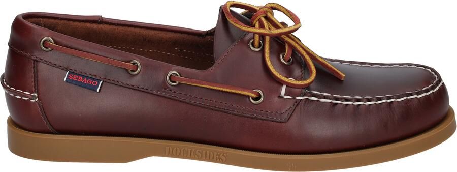 Sebago Dockside Portland Boat Shoe Men A2O Brown Honey