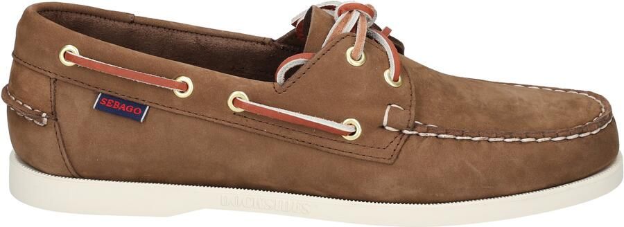 Sebago Dockside Portland Boat Shoe Men ACO Brown