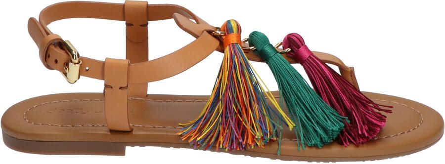 See By Chloe Kime Flat Sandal Brown Multi