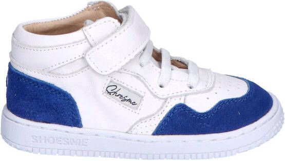 Shoesme BN24S008 White Blue Baby-schoenen