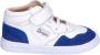 Shoesme leren sneakers wit blauw Jongens Leer Meerkleurig 20 - Thumbnail 3