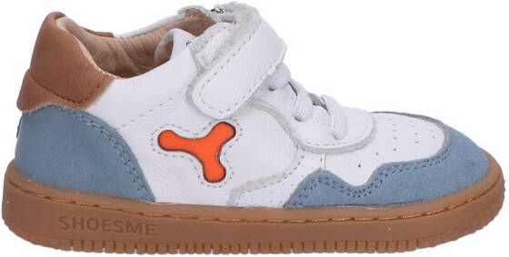Shoesme BN24S012 B Blauw-Oranje-Wit Baby-schoenen