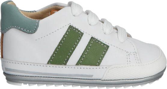 Shoesme BP23S024 D White Green Baby-schoenen