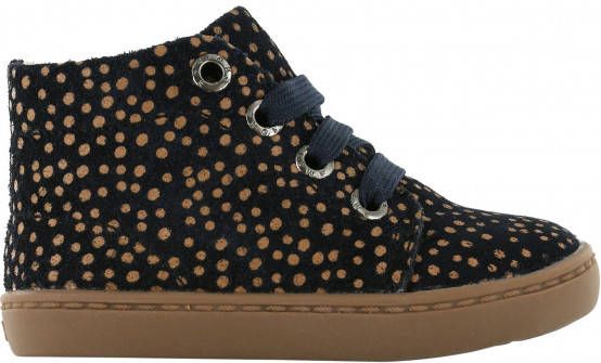 Shoesme FL21W001-D Black Brown Dots Baby-schoenen