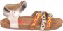 Shoesme sandaal met rosé gouden hiel en gekleurde kraaltjes - Thumbnail 4